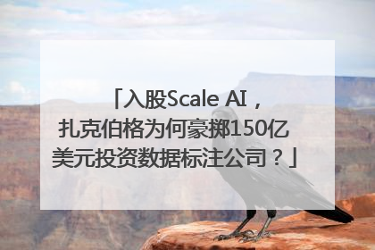 入股Scale AI，扎克伯格为何豪掷150亿美元投资数据标注公司？